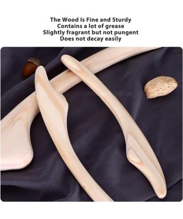 Gua Sha Wooden Massage Tools for Muscle Relaxation | Fascia & Back Massage Devices - Buy Online on SooperMarket.com