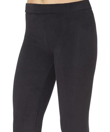 Cuddl Duds Women's Fleece Legging - Medium, Black | Cozy Winter Essential - Buy Online on SooperMarket.com