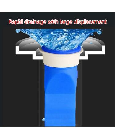 6 Pack Shower Floor Drain Cores Backflow Preventer Ways Valves Adjustable Silicone Sink Floor Drain Trap for Pipes Shower Floor Drain - Buy Online on SooperMarket.com