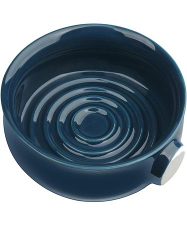 Awydky Ceramic Shaving Bowl - Dark Blue & Wide Mouth Design | Perfect for Men s Cream Shaving International Shipping Available - Buy Online on SooperMarket.com