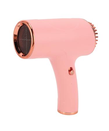 Negative Ionic Hair Dryer Hot and Cold Wind Hair Dryer Portable for Dorm (Roseate)