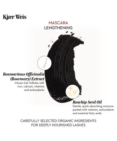 Kjaer Weis Volumizing Mascara Black - Organic, Long Lasting & Hypoallergenic - Buy Online on SooperMarket.com