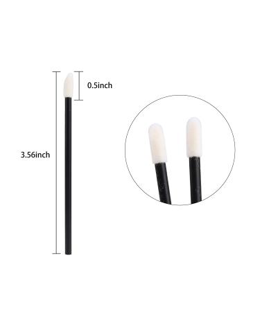 400PCS Disposable Lip Brushes - Makeup Applicators for Lipstick and Lip Gloss - Beauty Tool Kits in Black - Buy Online on SooperMarket.com