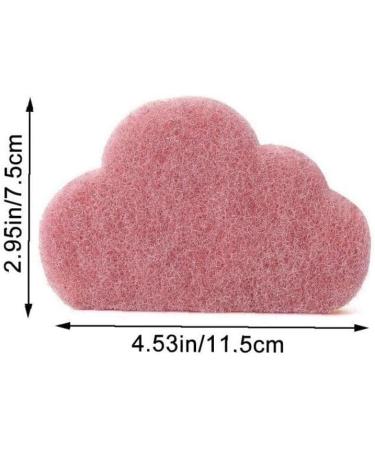 4pcs Kitchen Cleaning Sponges Multi-Functional Cloud Sponge Washing Cloth Car Washing Glass Washing Pads Sponges Red - Buy Online on SooperMarket.com