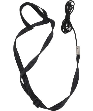 Buy Psopp Bird Dishes & Leash for Parrots | Adjustable PAPPAGES-FREILLEINE for Grayka Cadu Black L - International Shipping - Buy Online on SooperMarket.com