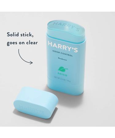 Harry's Aluminum Free Deodorant for Men - Odor Control Shiso Scent 2.5 Oz 3-Pack | Men Deodorant Aluminum Free Aluminum Free - Discontinued Shiso - Buy Online on SooperMarket.com