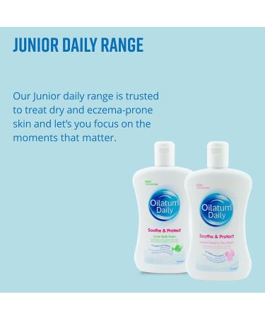 Oilatum Daily Junior Head To Toe Wash 300ml for Dry Skin | Gentle Cleansing for Kids - Buy Online on SooperMarket.com