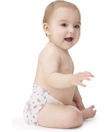 The Honest Company Clean Conscious Diapers | Plant-Based & Sustainable | Rose Blossom + Tutu Cute | Newborn Size 76 Count Club Box - Buy Online on SooperMarket.com