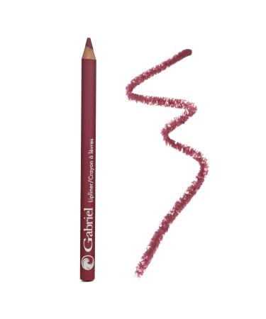 Gabriel Cosmetics Classic Lip Liner (Wine - Red Plum/Cool), Classic Lipliner, Natural, Paraben Free, Vegan, Gluten-free,Cruelty-free, Non GMO, long lasting, Infused with Jojoba Seed Oil and Aloe, 0.04 Oz.