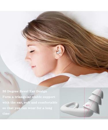Buy Silicone Ear Plugs for Sleeping - Reusable Hearing Protection for Noise Reduction | 2 Pairs with Aluminum Container - Ideal for Side Sleepers Snoring Travel & Work - Buy Online on SooperMarket.com