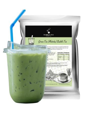 Bubble Tea House Company Matcha Bubble Tea Powder (1kg / 33 Servings) - Make at Home Bubble Tea with Bubble Tea House Co. Matcha 1 kg (Pack of 1)