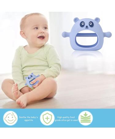 Youding Bite Ring - Calming Silicone Pacifier & Rattling Toy for Toddlers | Soothe Baby's Gums & Prevent Drops - Buy Online on SooperMarket.com
