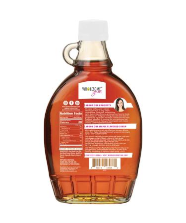 Wholesome Yum Keto Maple Syrup | Sugar-Free, Low Carb, Vegan - 12 fl oz - Buy Online on SooperMarket.com