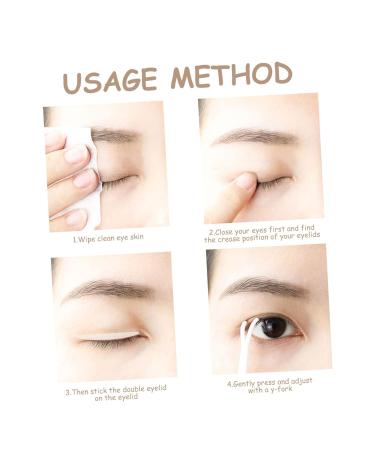 Didiseaon 60 Sheets Stickers Invisible White Patches Creative Double-Side Eyelid Tapes Sides Double Practical - Buy Online on SooperMarket.com