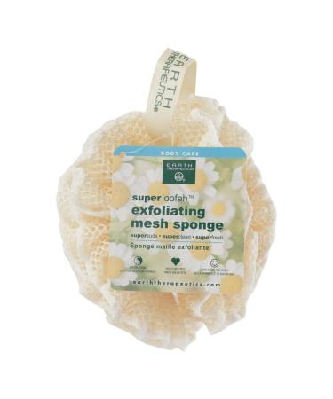 Earth Therapeutics Loofah  Super  Exfoliating  Mesh Sponge