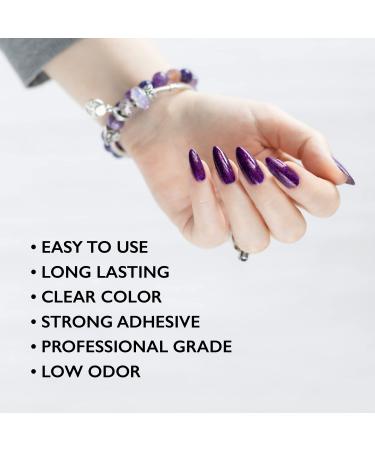 Extra Strong Brush On Nail Glue for Press On Nails - Waterproof & Long Lasting - Professional Nail Bond 8ml - Buy Online on SooperMarket.com