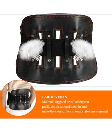 High-Quality Lordosis Support Belt for Lumbar Spine | Breathable Lower Back Pain Relief - Black #3 - Buy Online on SooperMarket.com
