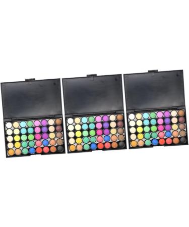 Angoily 3pcs 40 Eyeshadow Eye Shadow Palettes Makeup Palette Earth Tones - Buy Online on SooperMarket.com