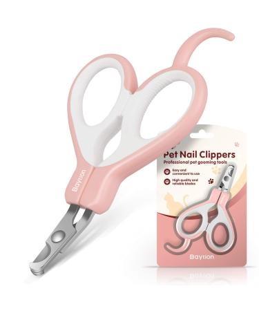 Cat Nail Clippers Baytion Pet Nail Clippers for Small Animals Cat Claw Cutters Scissors for Guinea Pigs Birds Puppies Kittens Gerbils Hamsters and Rabbits