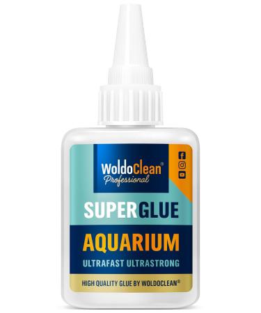 Aquarium glue 50g for plants stones moss - suitable for freshwater & saltwater aquariums