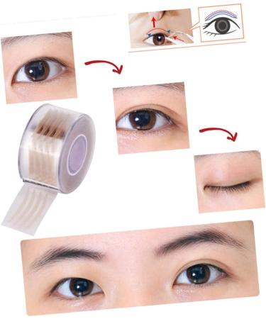 Angoily 600pcs Lifting Belt Stickers Scissor Double Eyelid Sticker Adhesive Tape Round Auxiliary Miss - Buy Online on SooperMarket.com