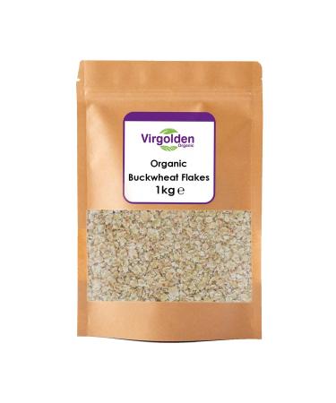 Organic Buckwheat Flakes 1kg by Virgolden Organic
