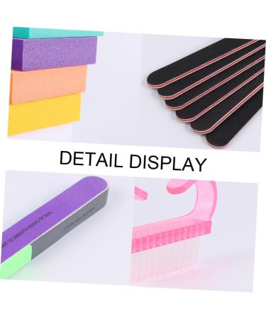 minkissy 1 Nail Polish Buffer Nail File for Natural Nails Nail Buffing Block Nail Files Boards Acrylic Nail Files Nail Buffers Natural Nails Files Nail Art King Miss Sponge 18X2cm - Buy Online on SooperMarket.com