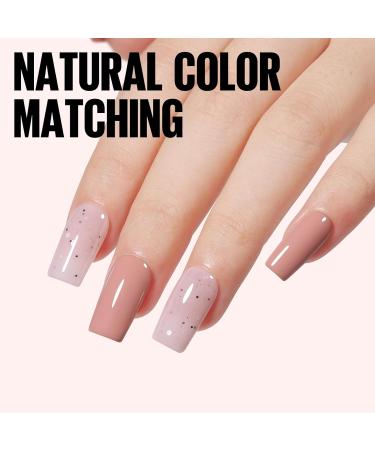 AILLSA Nude Gel Nail Polish 15 ML - Red Nude Color Gel Varnish | Soak Off UV/LED | Autumn & Winter Shade | Salon & Home Use - Buy Online on SooperMarket.com