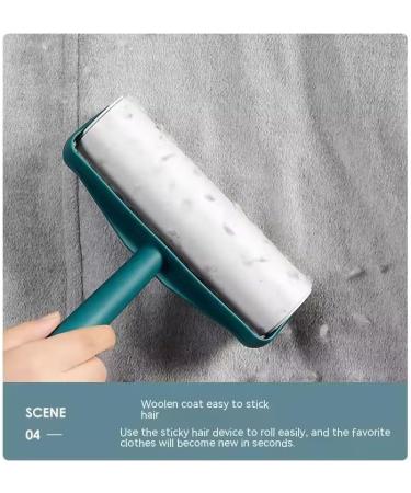 Lint Roller 16cm Wide | Removes Lint Hair & Pet Hair | Includes 60 Sheet Refill | Perfect for Clothing & Upholstery | Shop Internationally - Buy Online on SooperMarket.com