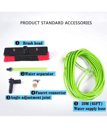 photovoltaic cleaner window cleaning pole 3-12m Photovoltaic Panel Cleaning Tool Extendable Cleaner Conservatory Roof Window Glass Wall Photovoltaic Panel Cleaning Extendable Cleaner for 12m Rod 30cm brush head - Buy Online on SooperMarket.com