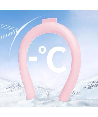 Cooling Neck Tube Reusable Neck Cooler with Ice Crystals Stay Cool in Summer Heat Pink - Buy Online on SooperMarket.com