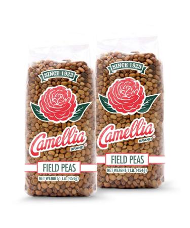Camellia Brand Dried Field Peas, 1 Pound (Pack of 2)