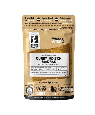 Bremen spice trade Indian Madras curry spicy classic Indian curry with fine sharpness for South Asian dishes 100g 100 g