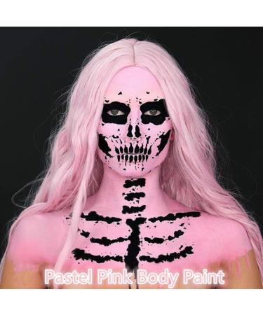Pastel Pink Cream Face Body Paint - 2.37oz (70ml) Water-Based Makeup for Adults & Children | SFX, Cosplay, Festivals, Halloween - Buy Online on SooperMarket.com