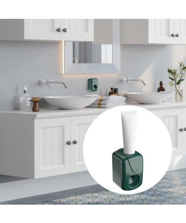 Toothpaste Squeezer Dispenser | Automatic Toothpaste Dispenser Organizer | Detachable Cleaning Squeeze Tool for Business Trip Dormitory Home Travel Green - Buy Online on SooperMarket.com