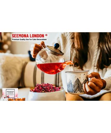 Dried Rose Petals Herbal Tea Ingredient for Weight Loss & Cleansing - 500ml Pouch - Buy Online on SooperMarket.com
