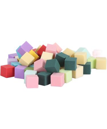Nail Art Sponge Colorful Portable Multipurpose Nail Makeup Sponge Reusable Soft Compact for Applying Blush - Buy Online on SooperMarket.com