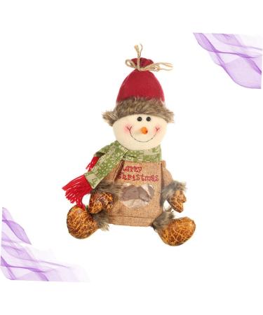 KALLORY Candy Bags Candy Bag for Christmas Linen Christmas Bags Child Zipper Apple Bag 1 count (Pack of 1) As Shown - Buy Online on SooperMarket.com