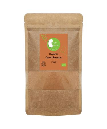 Organic Carob Powder - Certified Organic - by Busy Beans Organic (2kg)