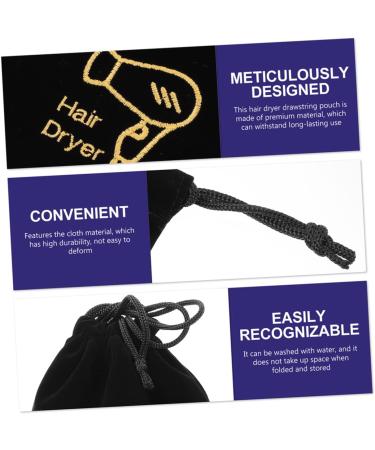 WOONEKY 20 Pcs Storage Bag Blow Dryer Travel Bag Tote Bag for Travel Outdoor Hair Dryer Bags Fabric - Buy Online on SooperMarket.com