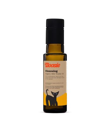 Boosie Organic Milk Thistle Oil for Dogs and Cats 100ml - Supports Liver Function and Immune System - Antioxidant - Rich in Vitamin E - 100% Natural without Additives or Preservatives - Pet Nutrition