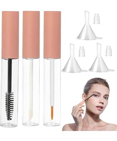 Empty Mascara Tube and Wand Clear Mascara Tube Mascara Containers Empty 3PCS 10ml Empty Lip Gloss Tubes Transparent Empty Eyeliner Tube with Rubber Inserts and Funnels for DIY Castor Oil Type 2 1 Set Type 2 - Buy Online on SooperMarket.com