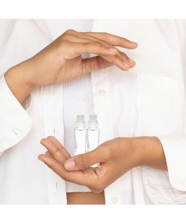 PACKOVE 10pcs 10ml Glass Roller Bottles - Refillable Essential Oil & Perfume Containers - Ideal for Cosmetics & Travel - Buy Online on SooperMarket.com