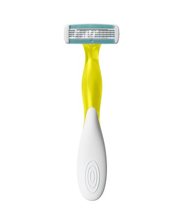BIC Soleil Comfort Disposable Razors for Women - 4 Flexible Blades, Comfortable Grip, Assorted Colors - 3-Count - Buy Online on SooperMarket.com