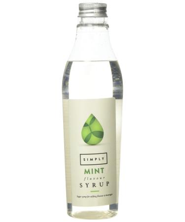 Simply Mint Syrup Vegan & Nut Free Flavoured Syrup for Coffee Cocktails & Baking (250ml)