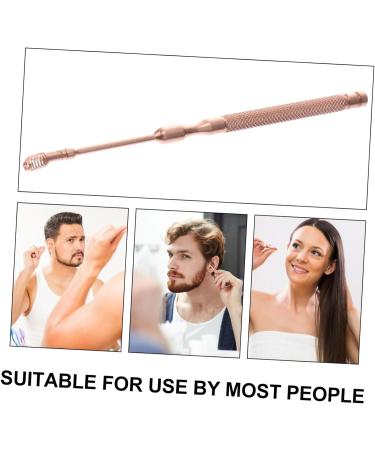Spring Ear Scope - Stainless Steel Ear Cleaner Spoon | Rose Gold Ear Pick for Ear Cleaning - 1pc - Buy Online on SooperMarket.com