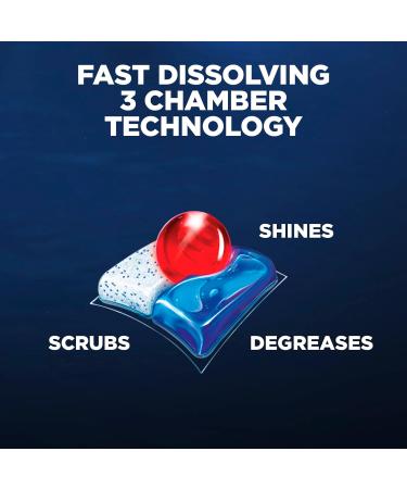 Finish Quantum Powerball Dishwasher Pods - Advanced Clean & Shine 22ct Tablets | Shop Internationally | Best Dishwasher Detergent - Buy Online on SooperMarket.com