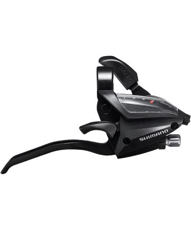 SHIMANO ST-EF500-4 3x7 Speed Shift/Brake Lever Set for V-Brake - Black - Buy Online on SooperMarket.com