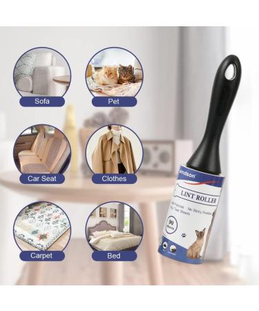 Windson Lint Rollers for Pet Hair - 900 Sheets & 10 Refills Extra Sticky Cat & Dog Hair Remover for Clothes Furniture & Carpet - Buy Online on SooperMarket.com
