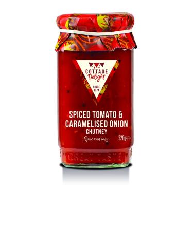 Cottage Delight - Spiced Tomato & Caramelised Onion Chutney - 320g Red